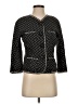 Max Studio Polka Dots Black Jacket Size 4 - photo 1