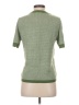 Next 100% Acrylic Green Short Sleeve Top Size XS - photo 2