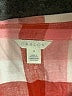Caslon Plaid Red Short Sleeve Button-Down Shirt Size M - photo 7