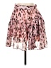 Milly Animal Print Pink Casual Skirt Size 0 - photo 1