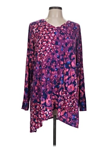 LOGO by Lori Goldstein Long Sleeve T-Shirt (view 1)