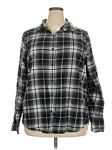 Amazon Essentials Long Sleeve Button-Down Shirt (view 1)