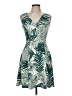 H&M Tropical Green Cocktail Dress Size M - photo 1