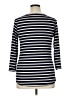 Verve Ami Blue Black 3/4 Sleeve Top Size XL - photo 2