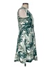 H&M Tropical Green Cocktail Dress Size M - photo 4