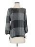 Cooper & Ella 100% Polyester Gray 3/4 Sleeve Blouse Size Sm (1) - photo 1