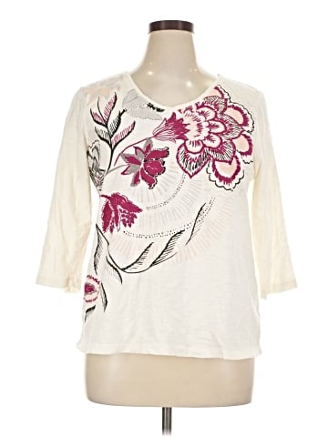 Zenergy by Chico's 3/4 Sleeve Top (view 1)