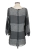 Cooper & Ella 100% Polyester Gray 3/4 Sleeve Blouse Size Sm (1) - photo 2