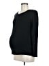 Gap - Maternity Black 3/4 Sleeve Top Size Med Maternity - photo 1