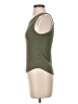Zara Basic Green Sleeveless T-Shirt Size S - photo 5