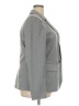 Ann Taylor LOFT 100% Polyester Chevron-herringbone Gray Blazer Size 18 (tall) - photo 4