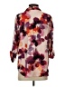 Chenault Floral Purple 3/4 Sleeve Blouse Size S - photo 2