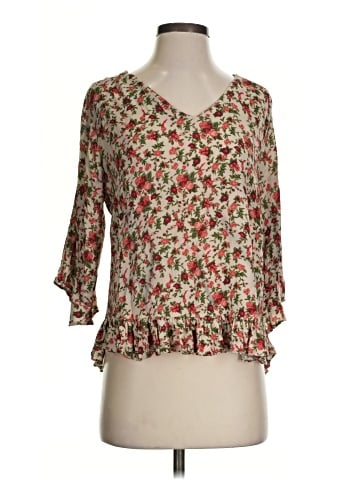 Rose & Thyme 3/4 Sleeve Blouse (view 1)