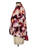 Chenault Floral Purple 3/4 Sleeve Blouse Size S - photo 5