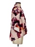 Chenault Floral Purple 3/4 Sleeve Blouse Size S - photo 4