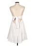 Shein 100% Polyester Solid White Casual Dress Size L - photo 2