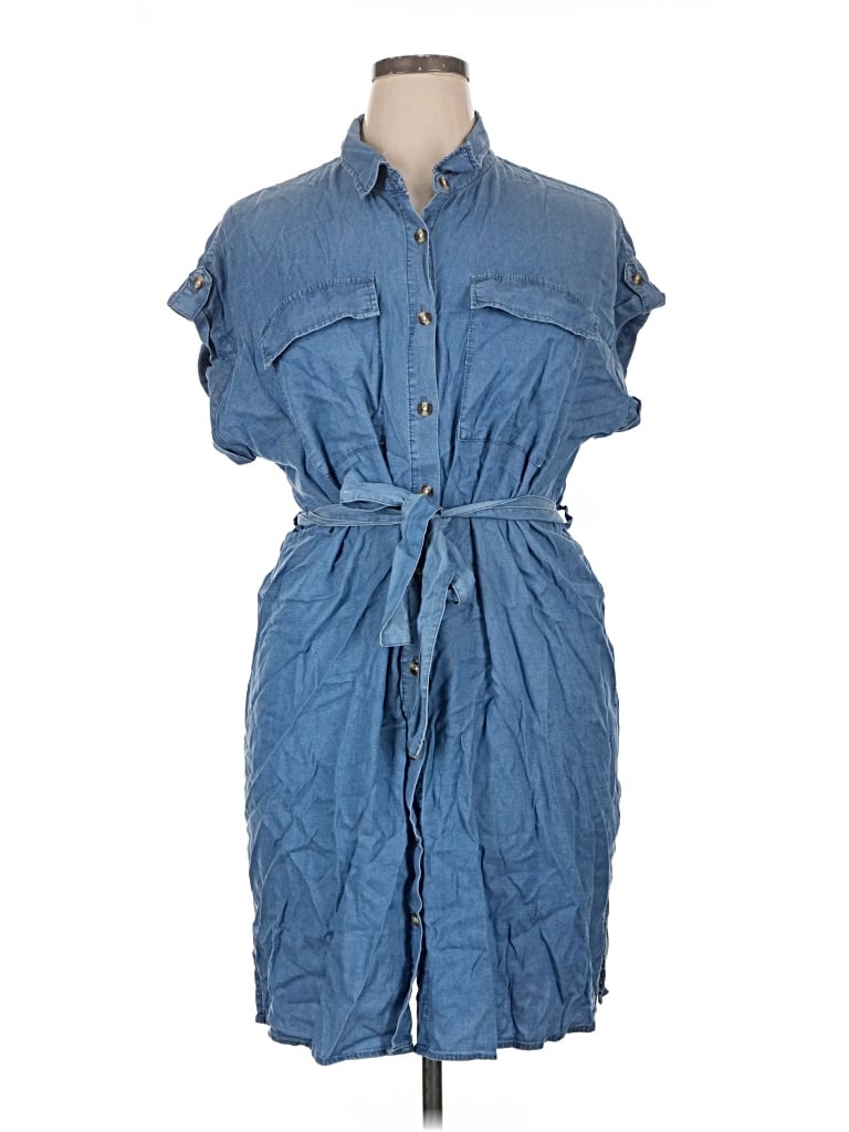 Pre-owned Alexander Jordan Casual Dress In Blue