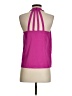 Aqua 100% Polyester Pink Sleeveless Blouse Size S - photo 2