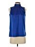 T Tahari Blue Sleeveless Blouse Size XS - photo 1