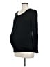 Gap - Maternity Black Long Sleeve Top Size Med Maternity - photo 1