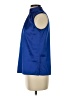 T Tahari Blue Sleeveless Blouse Size XS - photo 5