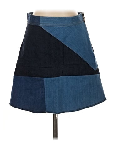 Zara Denim Skirt (view 1)