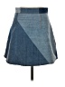 Zara Color Block Blue Denim Skirt Size S - photo 2