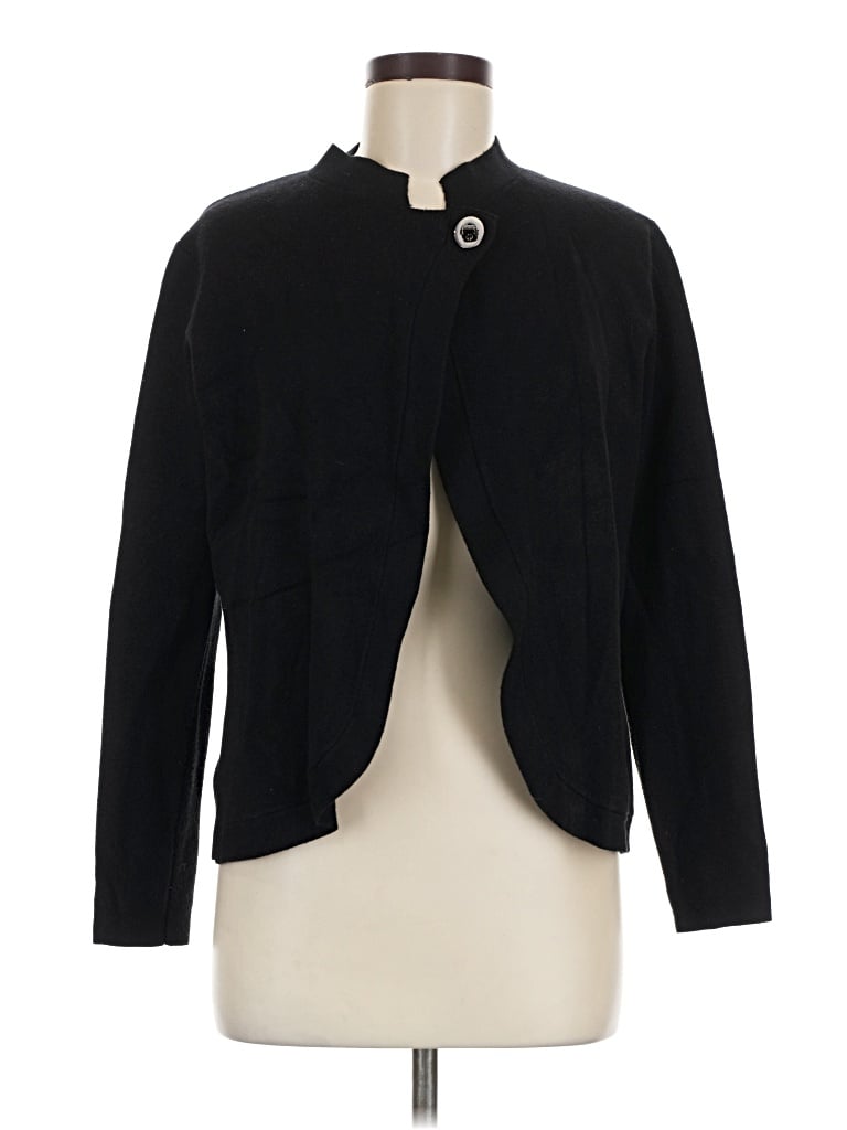 Pre-owned Max Studio Cardigan Sweater In Black