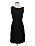 J.Crew 100% Polyester Solid Black Casual Dress Size 0 - photo 1