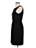 J.Crew 100% Polyester Solid Black Casual Dress Size 0 - photo 5