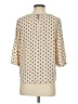 DKNYC 100% Polyester Ivory 3/4 Sleeve Blouse Size S - photo 2