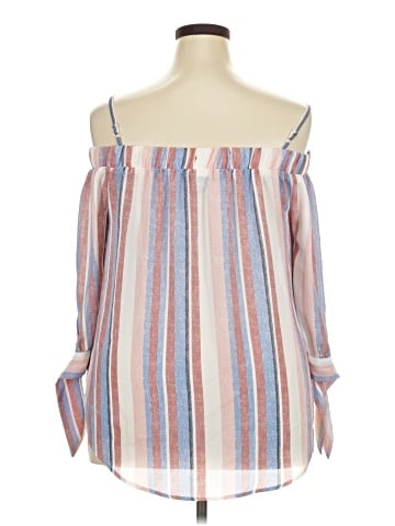 Iz Byer 3/4 Sleeve Blouse (view 2)