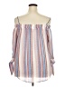Iz Byer 100% Polyester Blue 3/4 Sleeve Blouse Size XXL - photo 2
