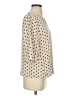 DKNYC 100% Polyester Ivory 3/4 Sleeve Blouse Size S - photo 4