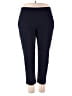 Talbots Outlet Solid Blue Active Pants Size 18 - photo 1