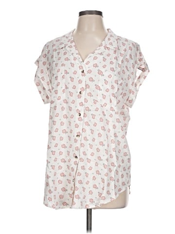 Jachs Girlfriend Short Sleeve Button-Down Shirt (view 1)