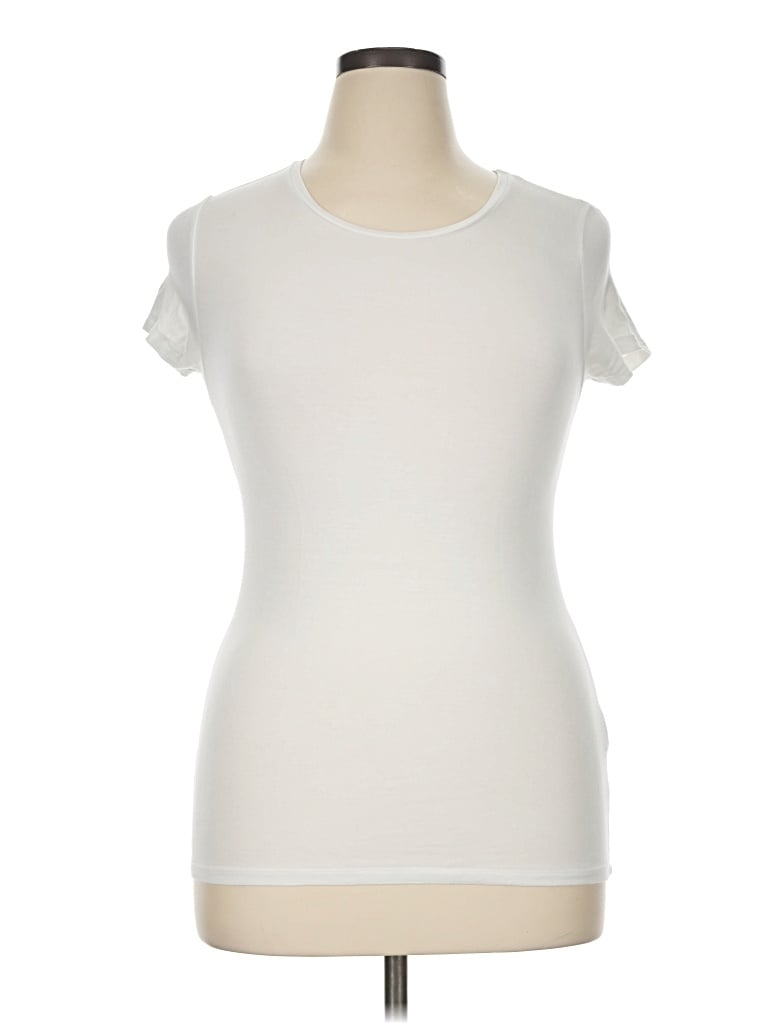 Pre-owned Majestic Filatures Sleeveless T-shirt In Ivory