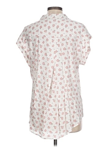 Jachs Girlfriend Short Sleeve Button-Down Shirt (view 2)
