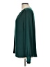 Express 100% Polyester Teal Long Sleeve Blouse Size L - photo 5
