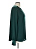 Express 100% Polyester Teal Long Sleeve Blouse Size L - photo 4