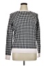 Kim Rogers 100% Cotton Houndstooth White Pullover Sweater Size XL - photo 1