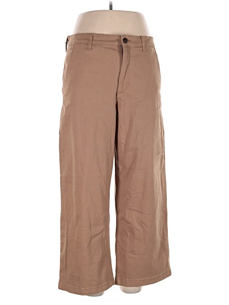 Ella Moss Khaki Pant In Brown