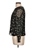 Zara Basic Black Long Sleeve Blouse Size L - photo 5