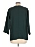 Uniqlo 100% Polyester Green 3/4 Sleeve Blouse Size L - photo 2