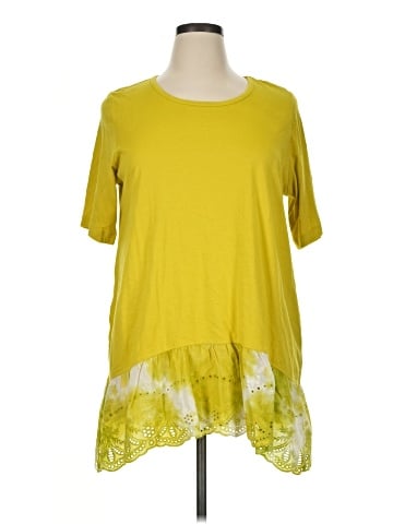 LOGO by Lori Goldstein Short Sleeve T-Shirt (view 1)