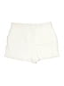 Nine West 100% Cotton Solid Ivory Shorts Size L - photo 2