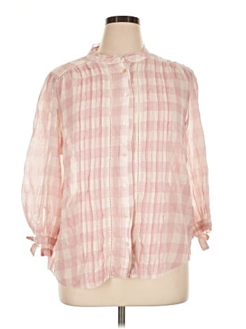Sundance 3/4 Sleeve Blouse (view 1)
