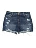 Edgely Blue Denim Shorts Size 16 - photo 1