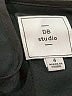 DB Studio 100% Polyester Metallic Black Cocktail Dress Size 4 - photo 7