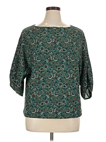 Ann Taylor LOFT 3/4 Sleeve Blouse (view 1)